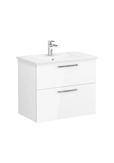 VitrA Root Iki Çekmeceli Lavabo Dolabı 80 Cm Parlak Beyaz 66306 Çok Renkli