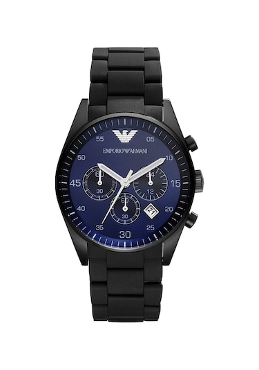 Emporio Armani Ar5921 Siyah Silikon Saat Kordonu