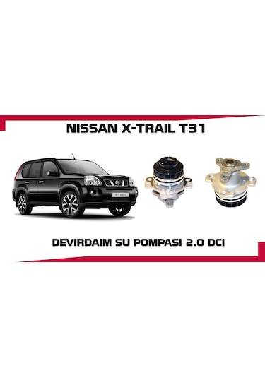 X-traıl Devırdaım 2.0 Dcı T31 Kasa Qashqaı 2.0 Dcı Devırdaım