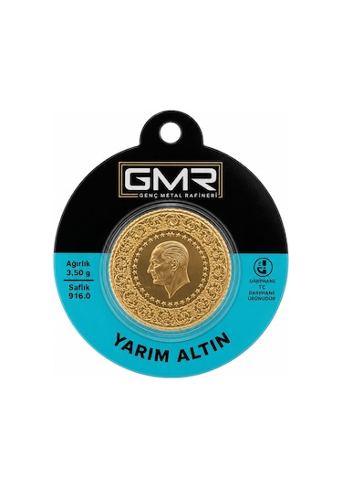 Yarım Altın 3.50 Gram 22 Ayar
