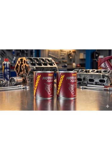 Motor İç Temizleme Yağ Katkısı 2 Li Set 300 Ml 2025 Üretim 9900