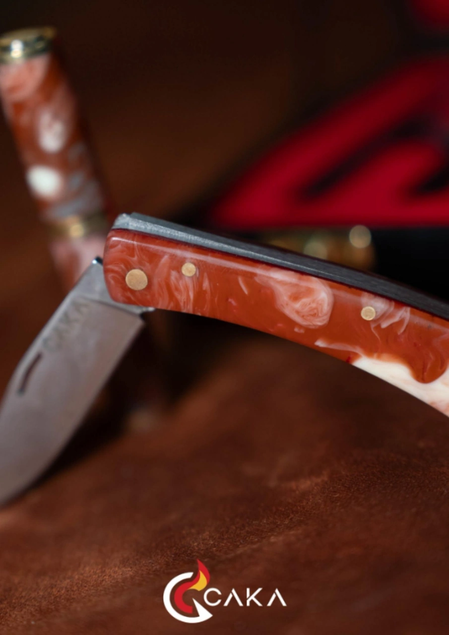 Caka Lighter Orıgın Premium Çakı & Çakmak Seti Rose