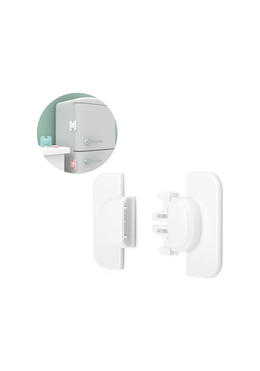 Sunup Sn-28750 Geçmeli Tip Buzdolabı Ve Dolap İçin Çocuk Güvenlik Kilidi Yapışkanlı