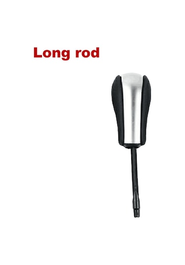 Yaozixa Bmw E36 E46 E39 E60 E61 E38 Z3 X5 X3 Serileri İçin Uzun Tip Gümüş Otomatik Vites Kolu, Kolay Kurulum, Dayanıklı Metal-plastik Malzeme Gümüş