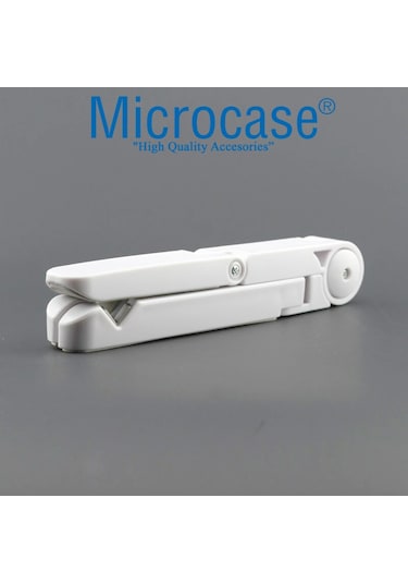 Microcase Masaüstü Katlanabilir Telefon Tablet Stand Beyaz Al2457