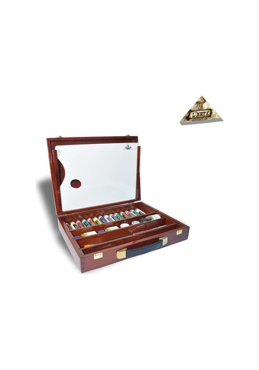 Ressam Çantası - Antik 3,5x42x32 cm