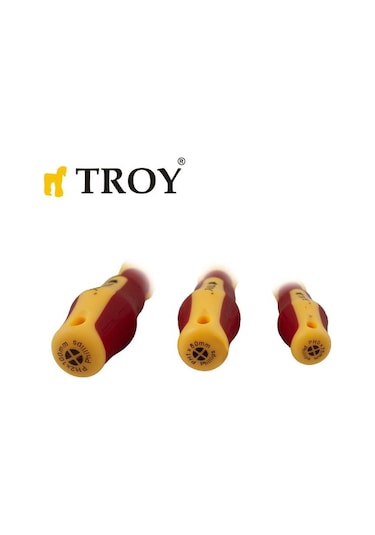TROY 22311 VDE İzoleli Tornavida Seti, 8 Parça