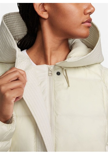 Nsw Essentials Prima Puffer Krem Kadın Mont Krem