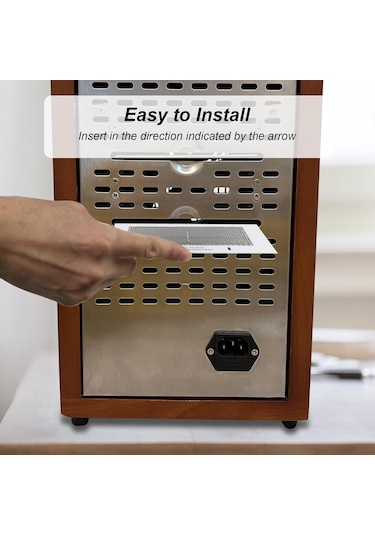 Geeroyoo 2 Adet Değiştirilebilir Seramik Ozon Levhası - 4.5x4.5 İnç Boyutunda