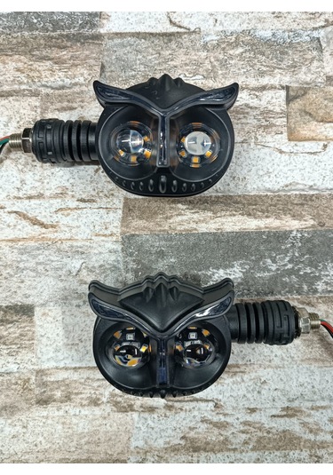 Motosiklet Baykuş Sinyal Takım 2'li