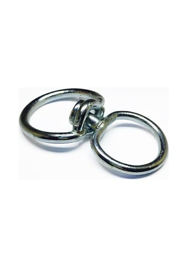 Büro İşyeri Güvenliği İçin 100adet Döner Çift Halka 5 Fırdöndü