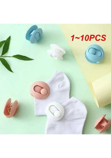 Kirli Beyaz 10 Adet-1 10 Adet Abskaymaz Tutucu Yuvarlak Şekil Yorgan Klipleri Sabitleyi Kapak Tutucu Raptiye Ev Gereçleri 47128809