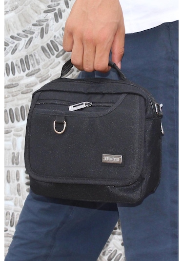 Mergenshoes Svn Sv70 Siyah Polyester Kumaş Erkek El Omuz Çantası Siyah