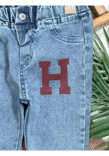 Şerit Çizgili Detaylı Likralı Polo Yaka Erkek Bebek Takım Lacivert