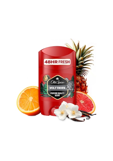 Old Spice Wolfthorn 48H Parfümlü Erkek Stick Deodorant 50 ML