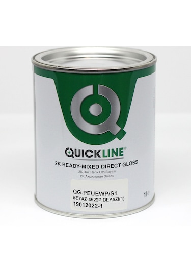Quıckline 2k Düz Renk- Beyaz-4522 P.beyazı-1l