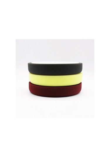 Geeksen 6 İnç Otomobil Ve Yat Cilalama Süngeri - Orta Çizik Ve Oksit Giderme - Kırmızı Renk