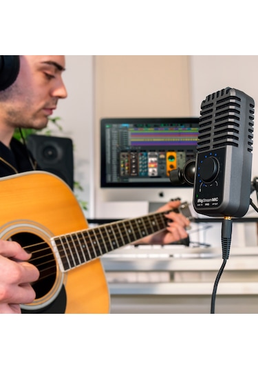 IK Multimedia iRig Stream Mic Pro Kompakt Multi-Pattern Mikrofon