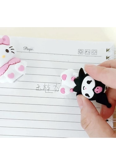Hello Kitty Kuromi 2 Li Silgi Kalem Traş Set-917