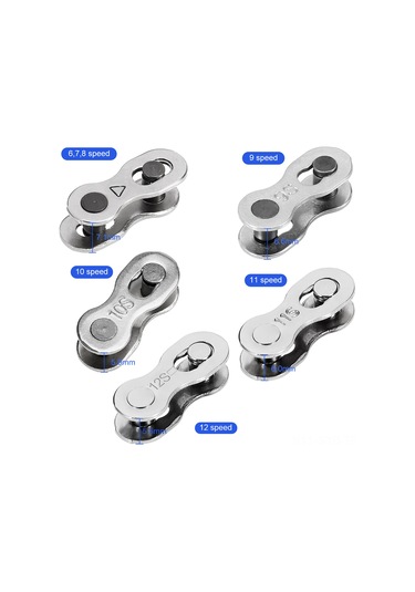 Symbee Bisiklet Zincir Bağlantısı - 950kgf Dayanıklı, Mtb Ve Yol Bisikletleri İçin 6-12vites Uyumlu Çok Renkli