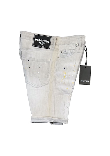 Dsqotheq Kadin Denim Short Gri