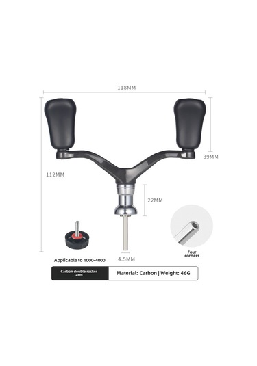 Kangvka Weaton Karbon Fiber Olta Makinesi, 32g Hafif, 1000-4000 Evrensel Model, Dört Köşeli Çift Kollü Altıgen Kollü, Dayanıklı Ve Ergonomik Tasarım