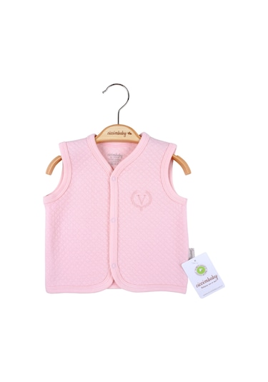 Ciccim Baby Kapitone Yelek 4708 Pembe 001