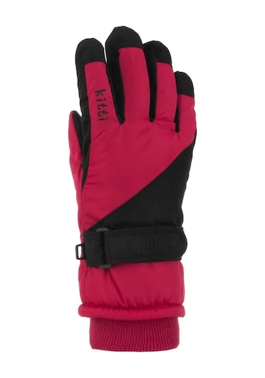 Kitti 422-10 Kız Çocuk Su Geçirmez Kar Kayak Eldiveni Fuşya