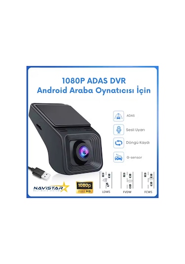 1080p Full Hd 128gb Destekli Usb Yol Sürüş Kamerası