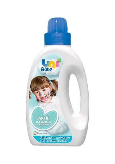 Uni Baby Sıvı Çamaşır Deterjanı 1500ml Aktif+yumuşatıcı 1500ml Hassas/hipo