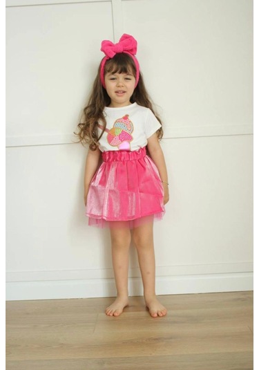 Minaz Baby Pembe Etekli Takım Pembe