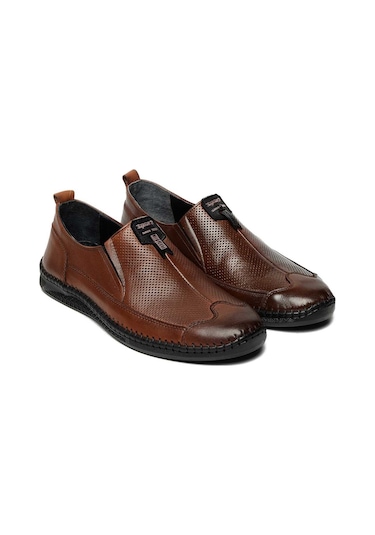 Bestello Bağcıksız Poli Taban Casual 020-085 Erkek Ayakkabı Taba