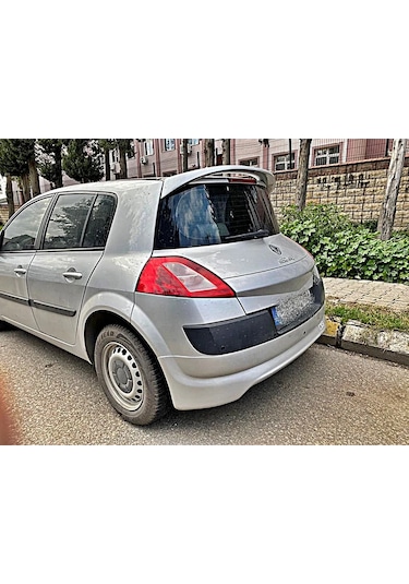 Renault Megane 2 Hb Arka Tampon Eki - Boyasız Fiberglass 2004 -2008