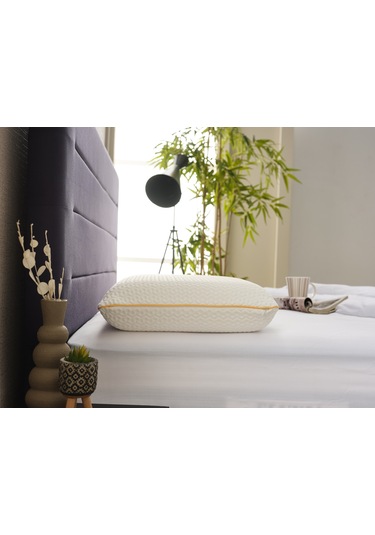 Büyük Boy Ortopedik Visco Yastık - Air Comfort Cilt Dostu Anti Uv Xxl Uyku Yastığı Yumuşak Tuşe 1 Adet Çok Renkli