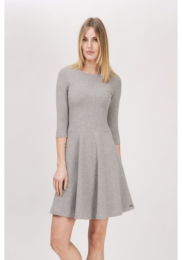Yeni Hugo Boss Bayan Elbise (348128053) Gri
