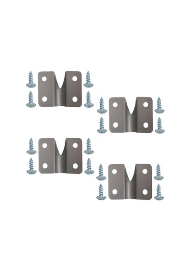 4 Adet Dart Asma Aparatı 16 Vida Birlikte