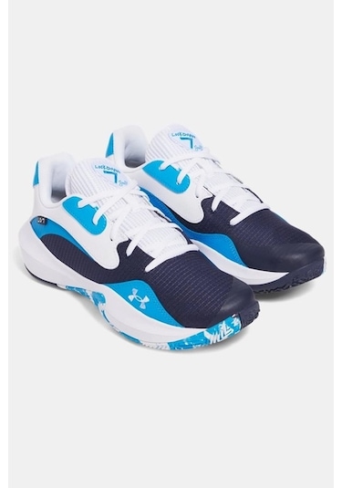 Under Armour Ua Lockdown 7 Low Erkek Basketbol Ayakkabısı Lacivert