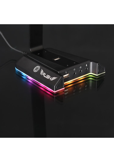 Rush Boomrack Rhs801 Rgb Usb 7.1 Surround Kulaklık Standı