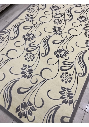 Saray Halı Vizyon 11348 Ws 150X230 Gri Krem 4 M2 Halı !