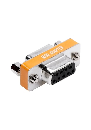 Null Modem Db9 9 Pin Dişi -dişi Seri Port Mini Null Modem Rs232 Çevirici