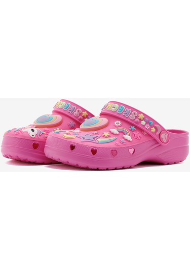 Skechers Heart Charmer - Miss Girly Küçük Kız Çocuk Pembe Sandalet 308406n Hpmt Pembe