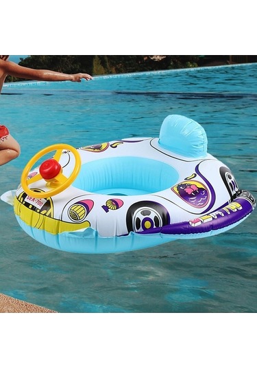 Ganzhoushop Yüzme Tekne Şamandıra Renkli Bebek Koltuğu Suntek Çoklu Bebek Ud Çok Renkli