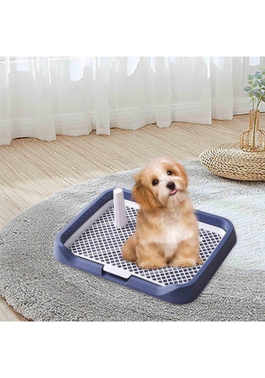 Homyl Köpek Lazımlık Tuvalet Taşınabilir Pet Çiş 18 Mavi