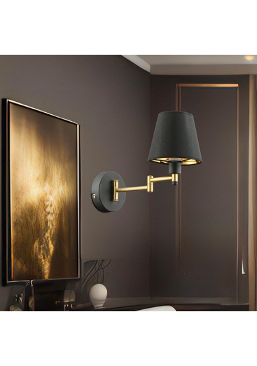 Lona Gold Tasarım Salon Koridor Salon Aplik Sarı