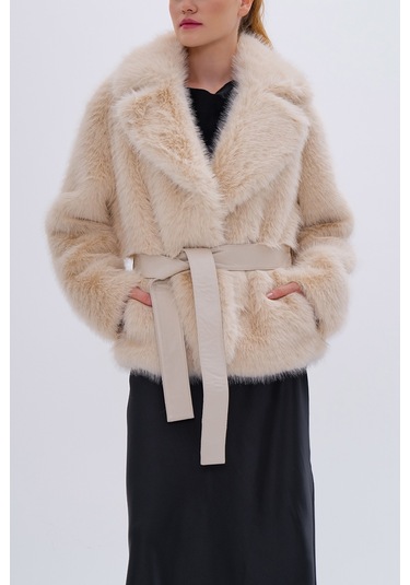 Valmenti Kadın Tekstil Bej Mont 616 5214 Bn Pls Mont Sk24/25 Bej Bej