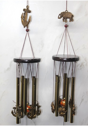 Metal Rüzgar Çanı Alk3505 - 9091416908036ynt Çok Renkli