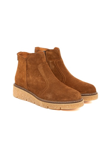 Cuoio Çizme Kadın 25k12027xs Vergelio Suede Cuoio
