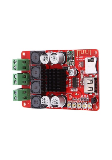 Konesam Tpa3116 Bluetooth Ses Güçlendirici Kartı 50w+50w, Uzaktan Kumanda, Mikrofon Desteği, Usb/tf Kart, Flac/wav/mp3/wma Decoder, Soğutucu Levha