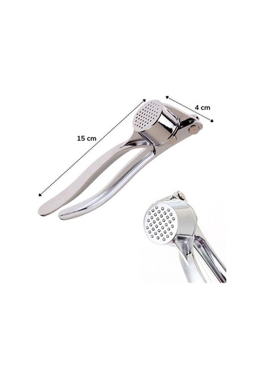 Paslanmaz Çelik Pense Model Sarımsak Ezici Çok Renkli