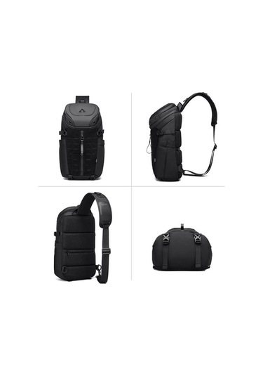 Maoyaya 9730 14l 1680d Oxford Kumaş Moda Crossbody Sırt Çantası Mavi Mavi